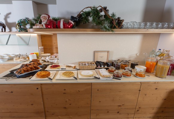 Das Frühstück Mont Chalet Nevada - Hotel & Spa