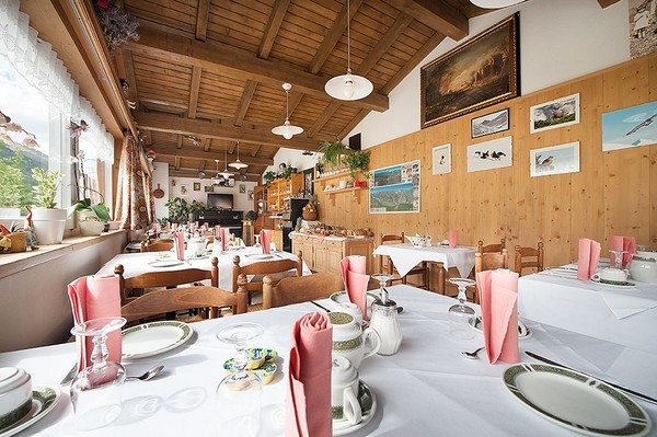 Il ristorante Livigno Steinbock