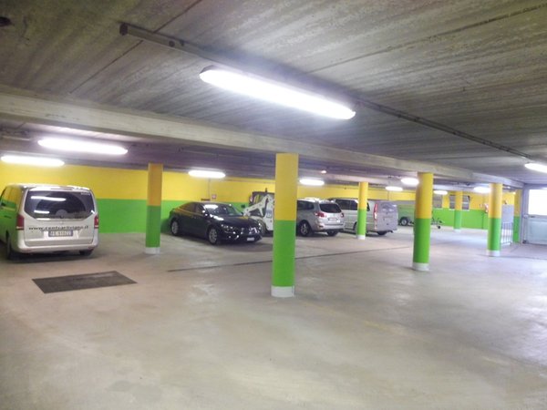 The car park Hotel Valeria