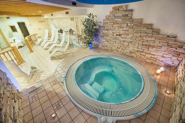 Photo of the wellness area Hotel Valtellina