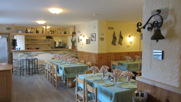 Il ristorante Livigno Baita Cusini