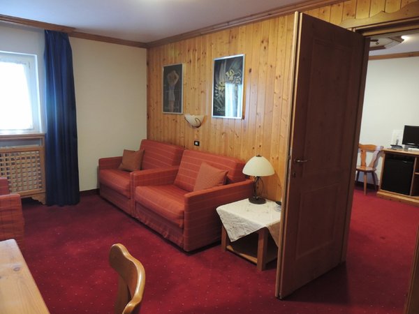 La zona giorno Andossi - Hotel 4 stelle
