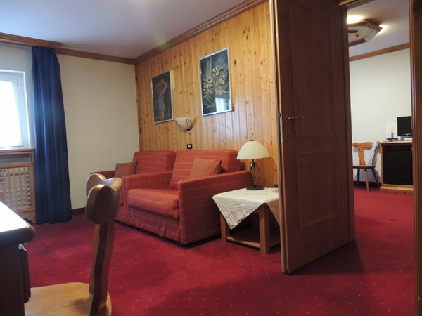 La zona giorno Andossi - Hotel 4 stelle
