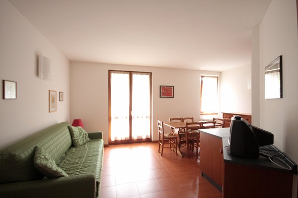 La zona giorno La Primula - Residence 2 stelle