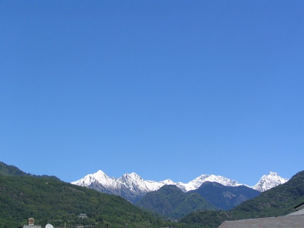 Panoramic view Morbegno