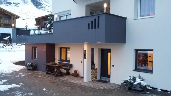 Foto esterno in inverno Villa Fraina