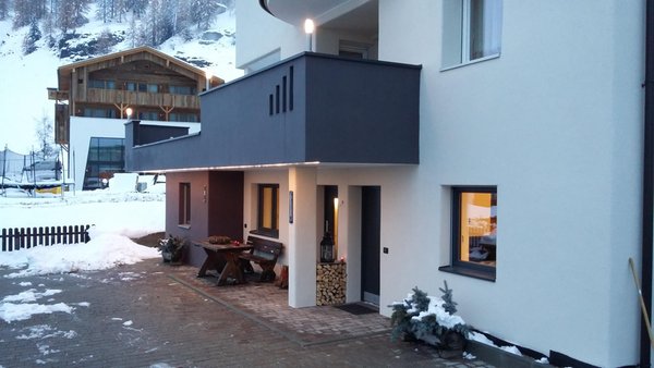 Foto esterno in inverno Villa Fraina