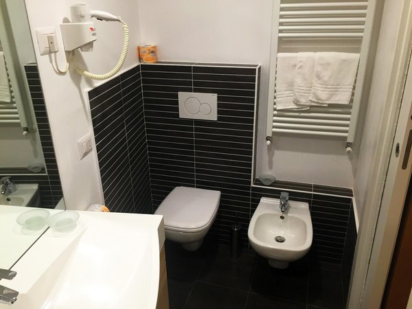 Foto del bagno Hotel Trieste