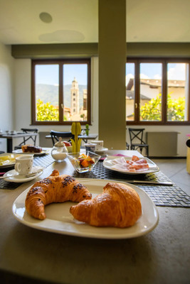 The breakfast Hotel La Rotonda