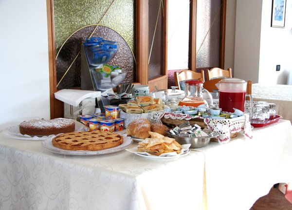 La colazione Meublé Rosalpina