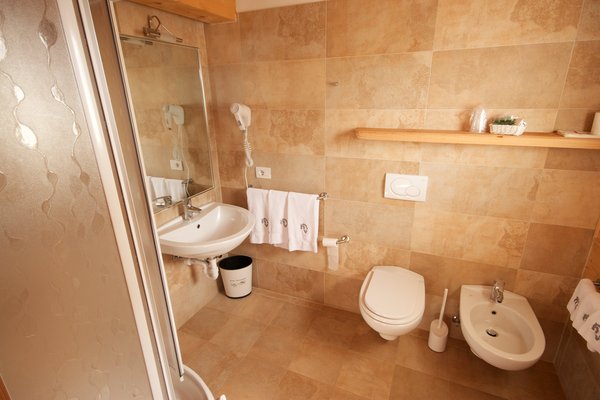 Foto del bagno Hotel Vallechiara