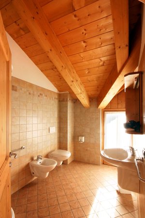 Photo of the bathroom Mountain Hut-Hotel Chalet dei Rododendri