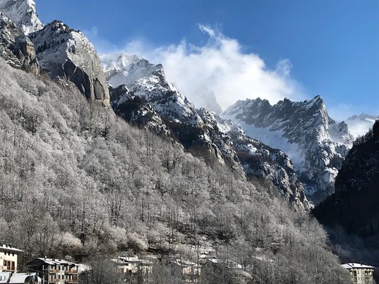 Aussicht vom Betrieb