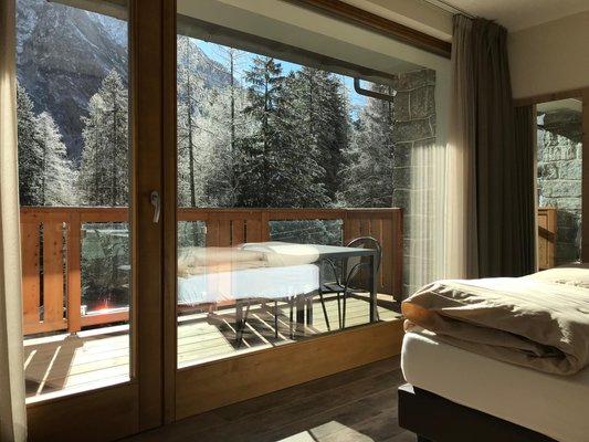 Foto vom Zimmer Hotel Le cime