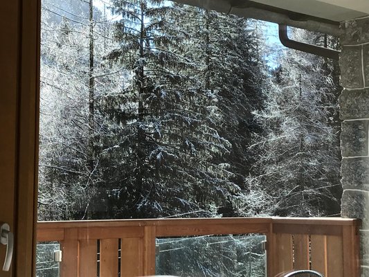 Foto vom Balkon Le cime