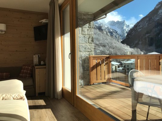 Foto vom Zimmer Hotel Le cime