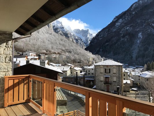 Foto vom Balkon Le cime
