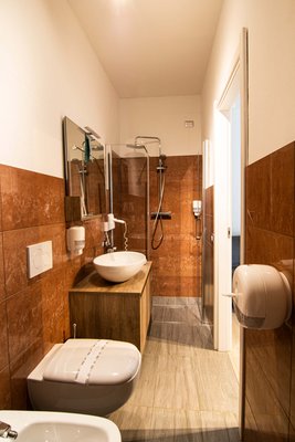Photo of the bathroom Hotel Saligari