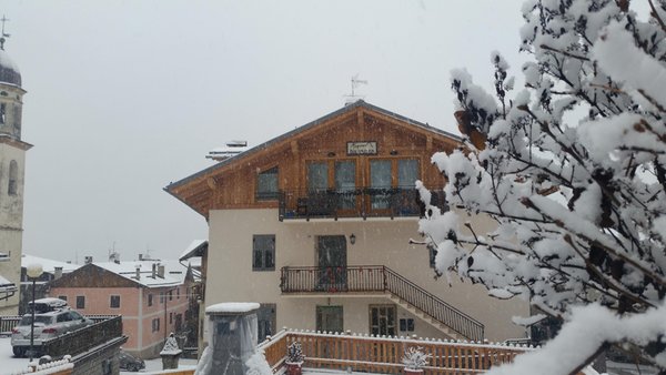 Photo exteriors in winter Aparthotel Dolomites RTA