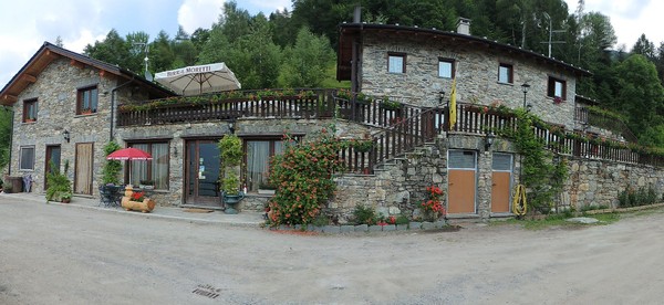 Foto Außenansicht Bauernhofspension Al Castagneto