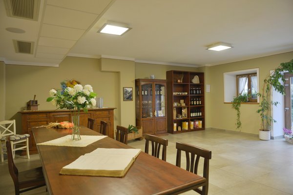 Le parti comuni Camere + Appartamenti in agriturismo Al Palaz