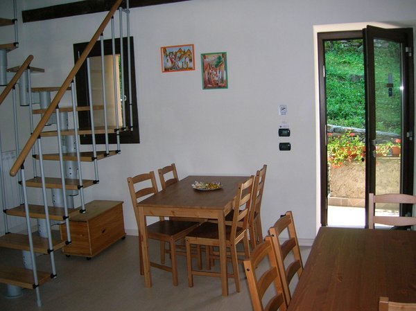 La zona giorno Al Carotin - Bed & Breakfast 4 soli