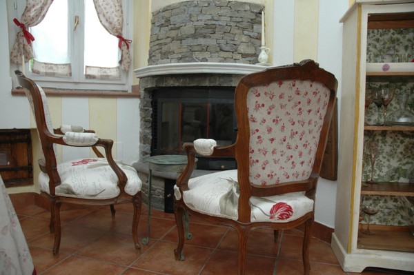 La zona giorno Appartamenti in agriturismo Cà Dla Pia