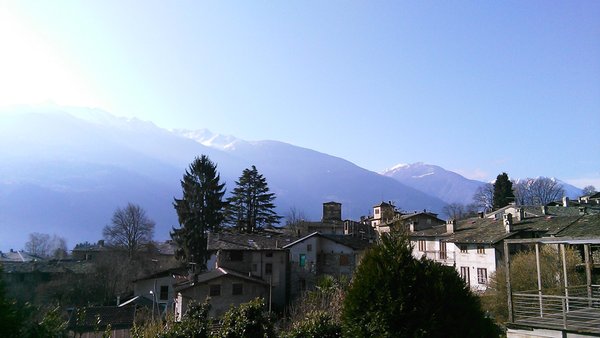 Panorama Ponte in Valtellina (Sondrio - Valmalenco)