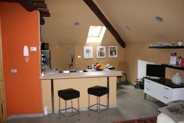 The living area Rooms & Breakfast Tirano
