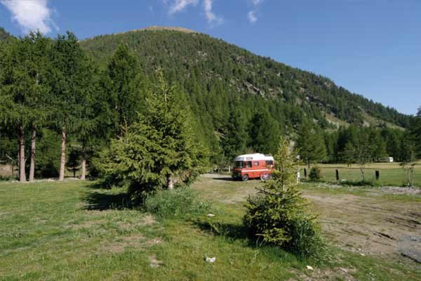 Sommer Präsentationsbild Campingplatz Forcola