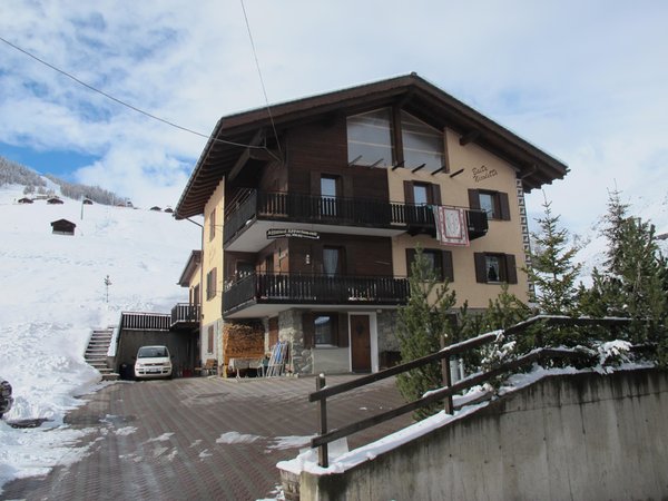 Foto invernale di presentazione Appartamenti Baita Nicoletta