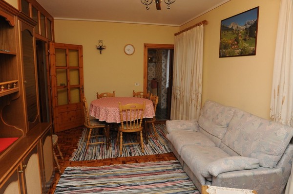 Der Wohnraum Ferienwohnungen Casa Galli Ostaria