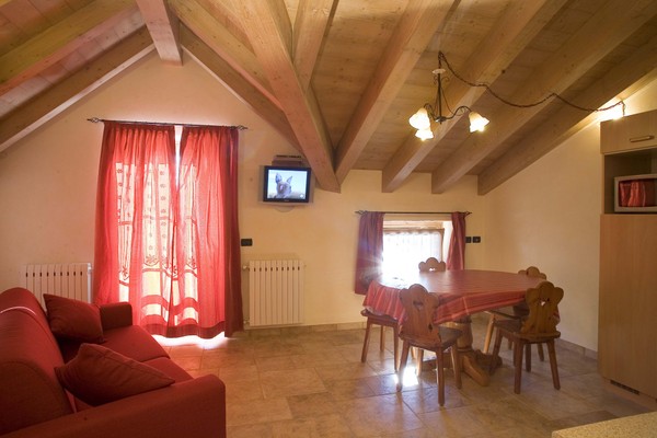 The living area Apartments Anna