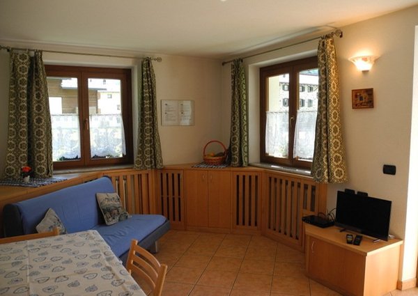 La zona giorno Appartamenti Casa Mara e Marco