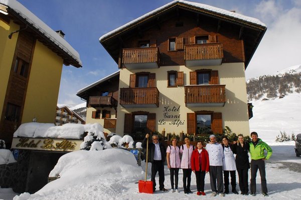 Winter presentation photo Hotel Le Alpi