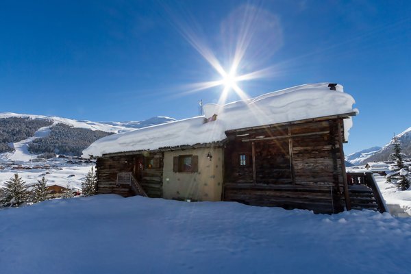 Photo exteriors in winter Piccola Baita