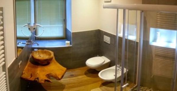 Photo of the bathroom Bed & Breakfast La Stube dei Partel
