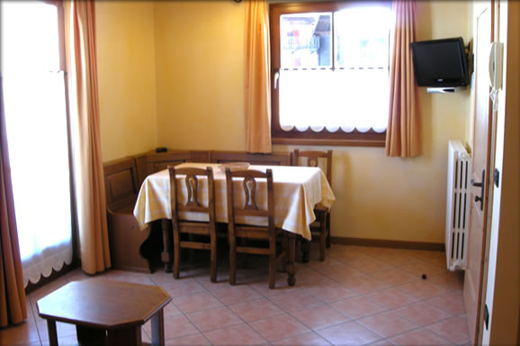 The living area Apartments Casa Urbani