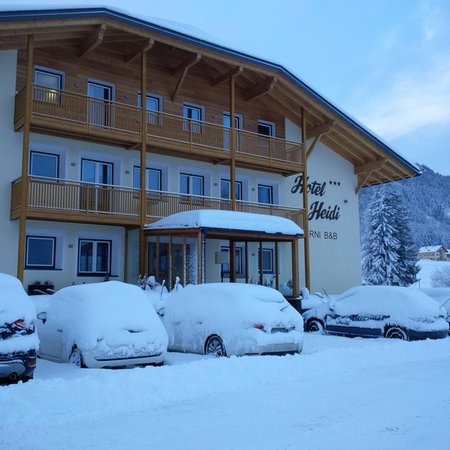 Foto esterno in inverno Heidi
