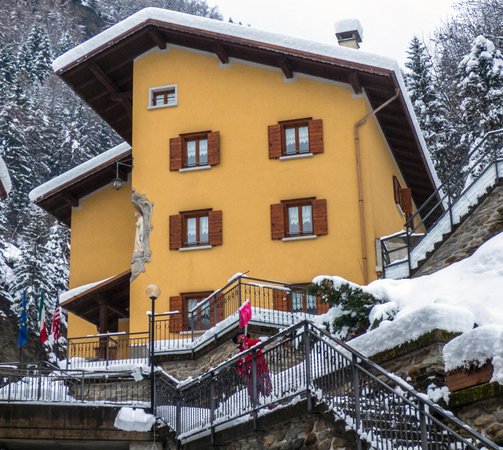 Foto esterno in inverno Ca' de Val