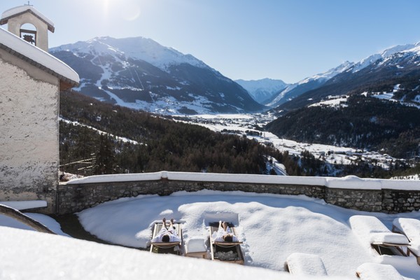 Photo exteriors in winter Terme Bagni Vecchi
