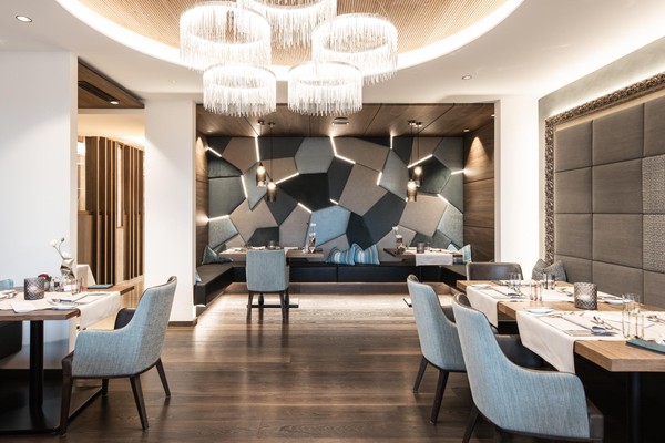 The restaurant Foiana / Völlan (Lana) ALPIANA – Green luxury Dolce Vita Hotel