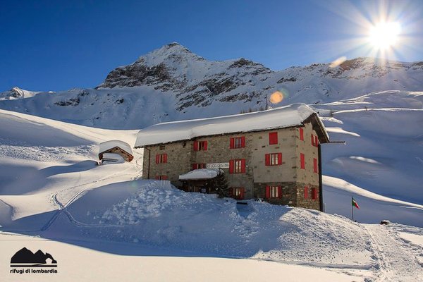 Winter Präsentationsbild Berghütte Cristina