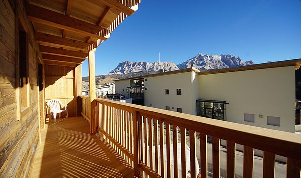 Photo of the balcony Chalet Ambria Appartments