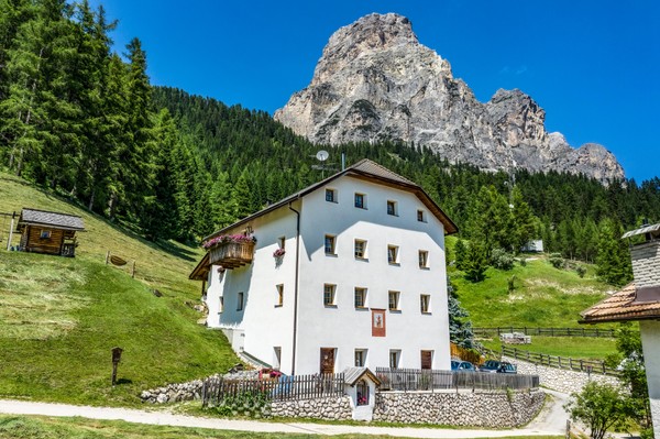 Foto Außenansicht Ferienwohnung Ciasa Merscia