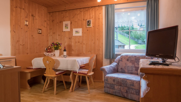 Das Wohnzimmer Ferienwohnungen Les Fontanes