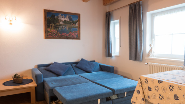 Das Wohnzimmer Ferienwohnungen Les Fontanes