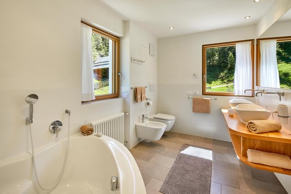 Foto del bagno Appartamenti Lüch Rudiferia e La Morinara