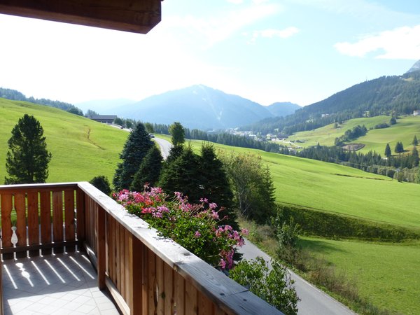 Photo of the balcony Ciasa Nigritella