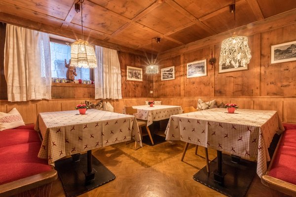 Il ristorante Corvara Ciadin